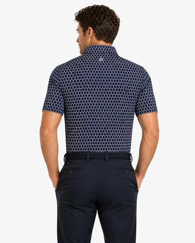 Jamie Pique Polo Navy