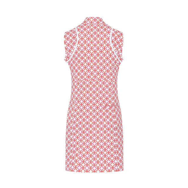 Swing out Sister Jane Sleeveless Dress in Lush Pink