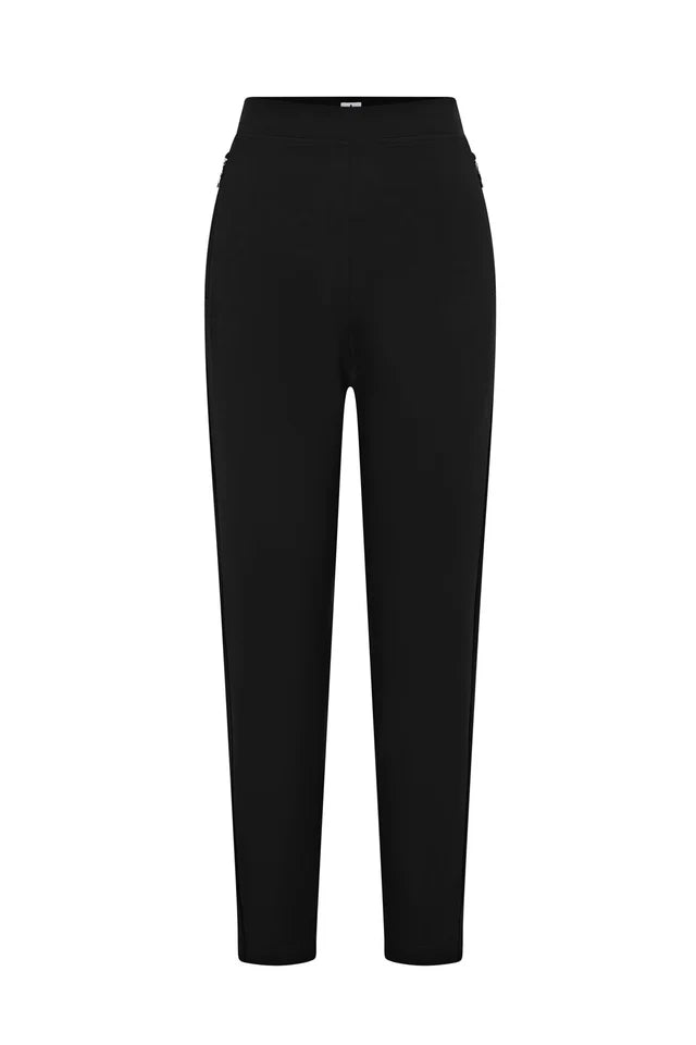 Swing out Sister Sally Lightweight Trouser in Black