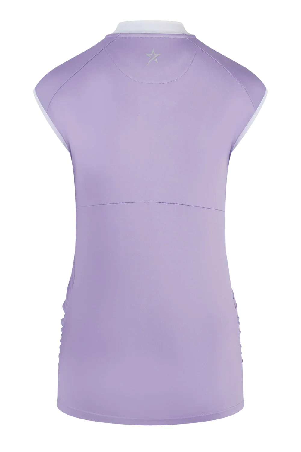 Swing Out Sister Christy Sleeveless Lavender Polo Top