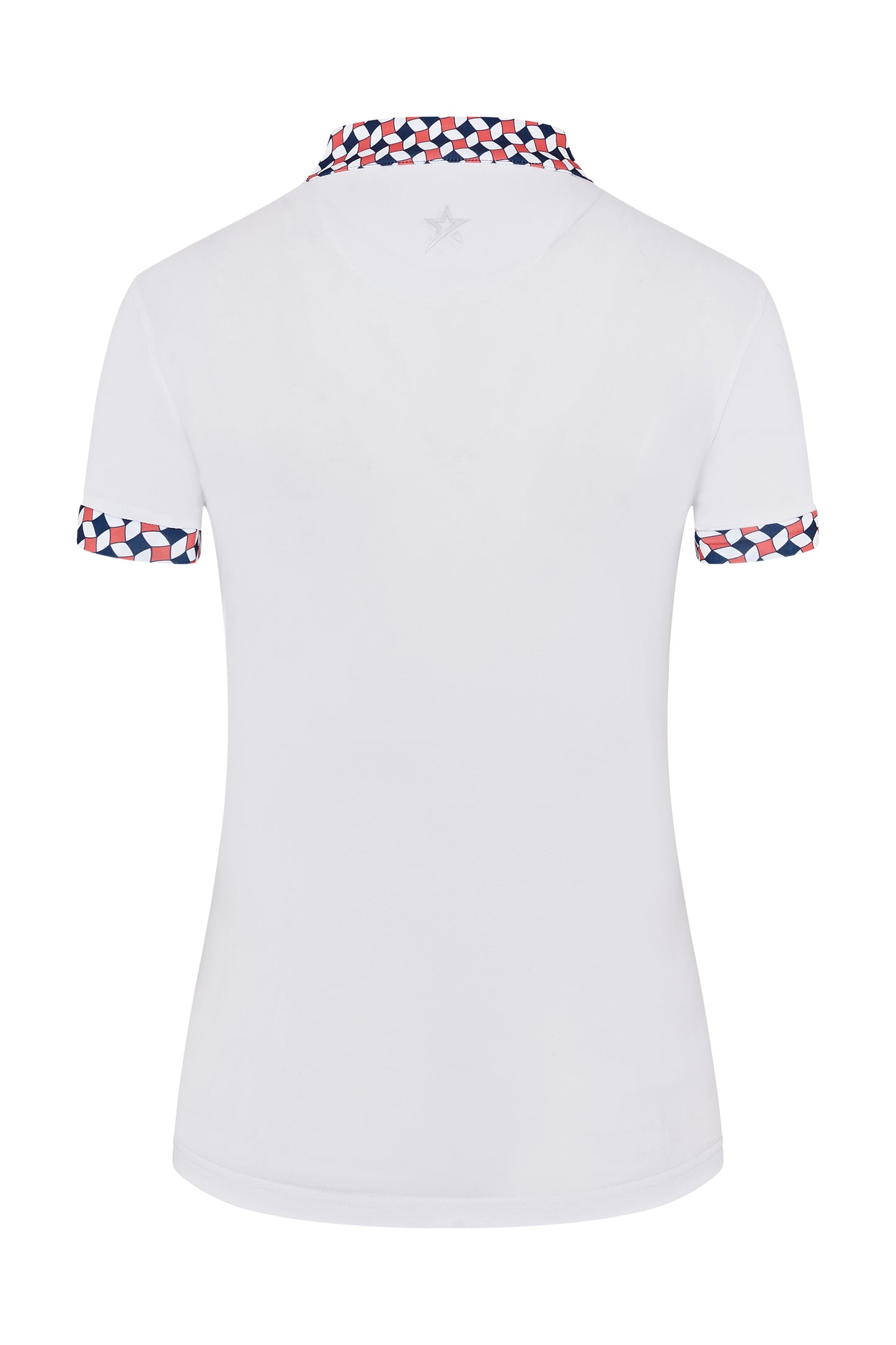 Swing out Sister Zest Pique Pattern Cap Sleeve Polo in Jumping Beans