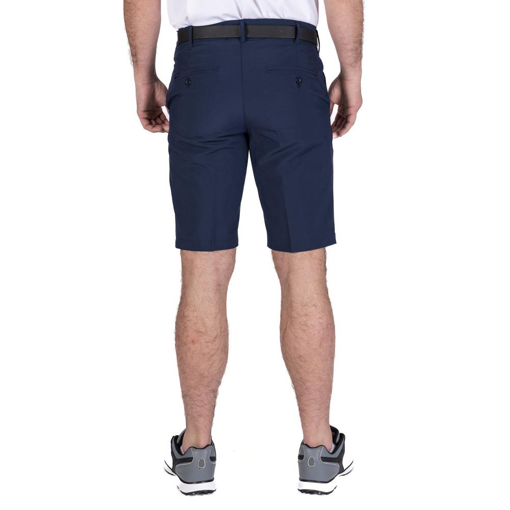 Island Green Men's Tapered Stretch Shorts Dark Navy