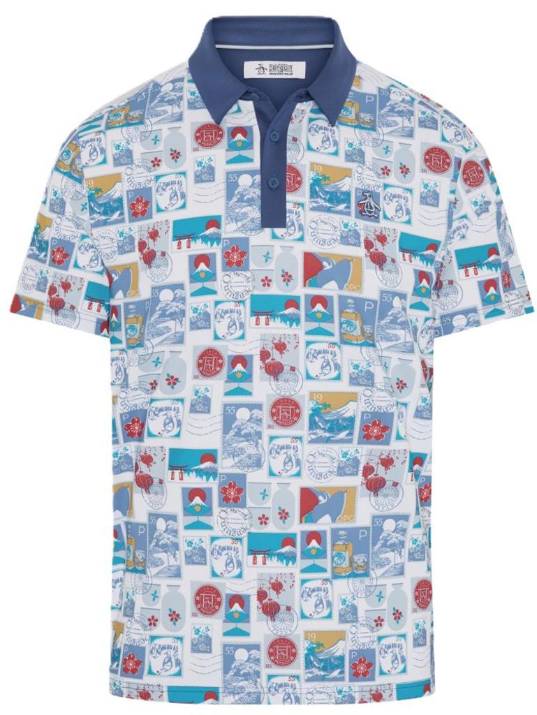 Penquin Men's Stamp Polo