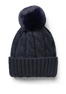 JRB Ladies Black Bobble Hat