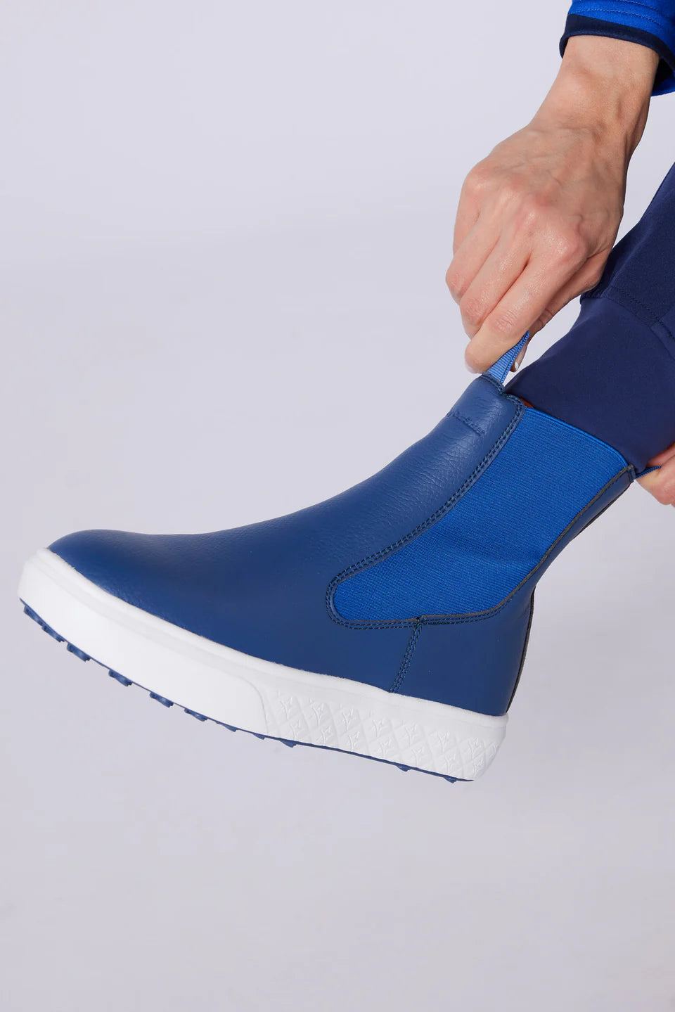 Carla Winter Boot in True Navy