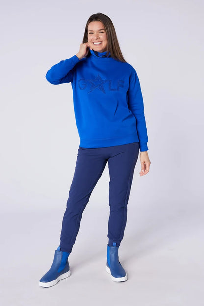 Swing Out Sister Sweatshirt in Cobalt Blue