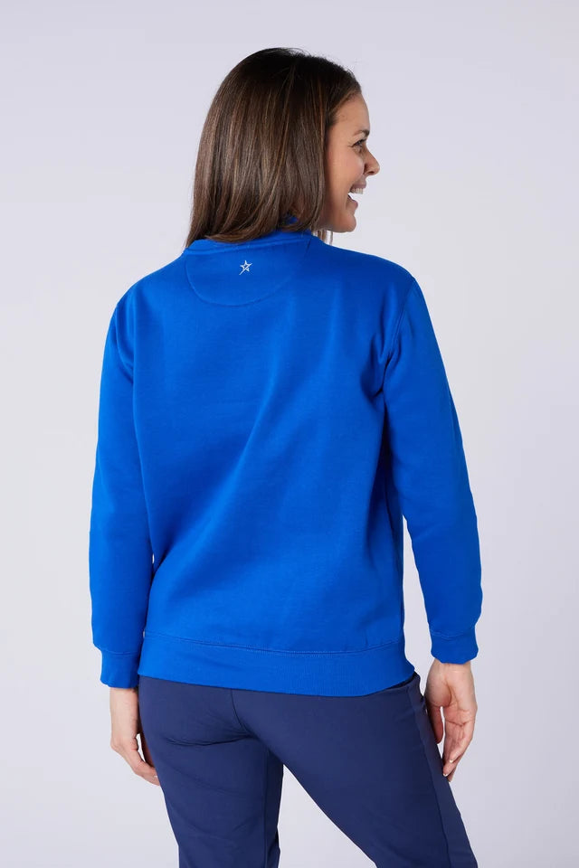 Swing Out Sister Sweatshirt in Cobalt Blue
