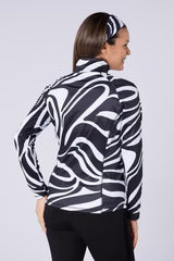 Valentia 1/4 Zip Midlayer in Lynx Lime