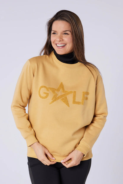 Swing Out Sister Sweatshirt in Gold