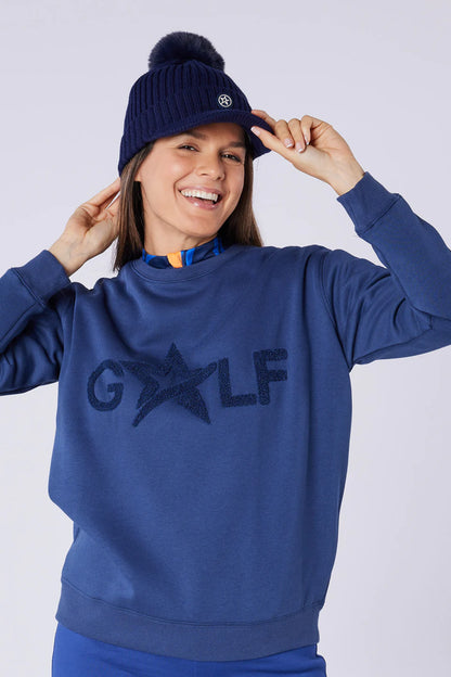 Swing Out Sister Sweatshirt in Navy