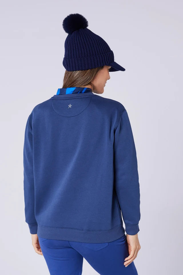 Swing Out Sister Sweatshirt in Navy