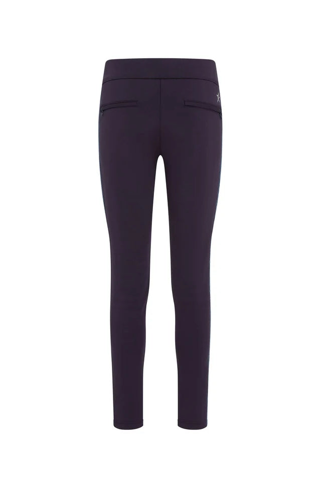 Amber Thermal Fleece Trousers in True Navy