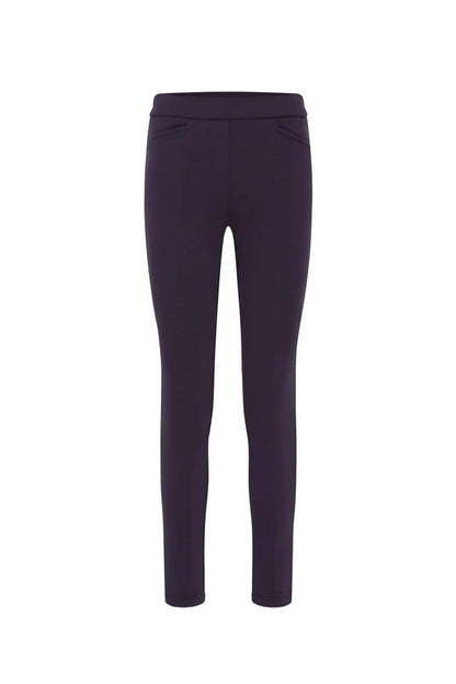Amber Thermal Fleece Trousers in True Navy