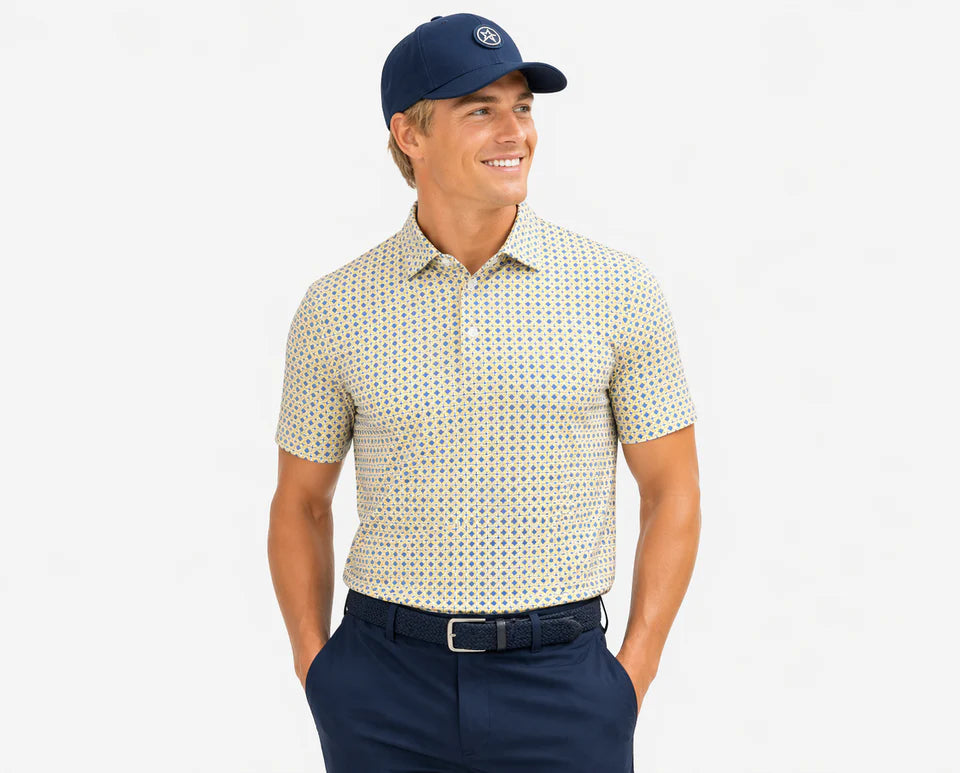 Archie Oyster Polo Ocean