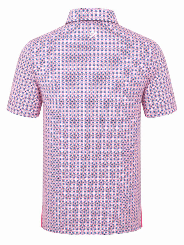 Archie Oyster Polo Super Pink