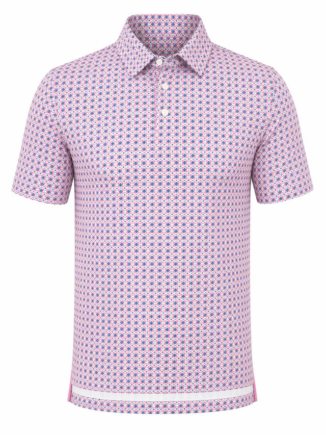 Archie Oyster Polo Super Pink