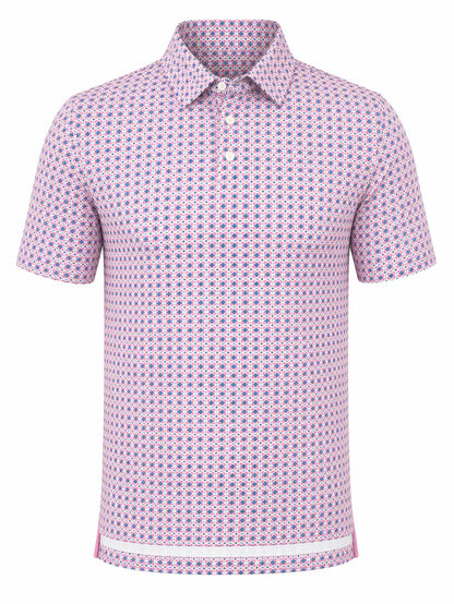 Archie Oyster Polo Super Pink