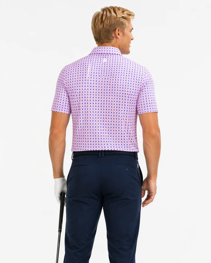 Archie Oyster Polo Super Pink