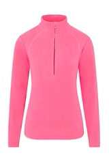 Swing out Sister Bonny  Fleece 1/4 Zip Neon Pink