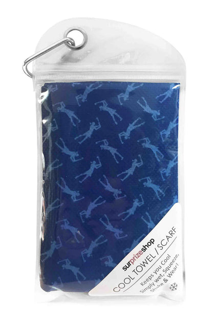 Lady Golfer Cool Scarf & Towel