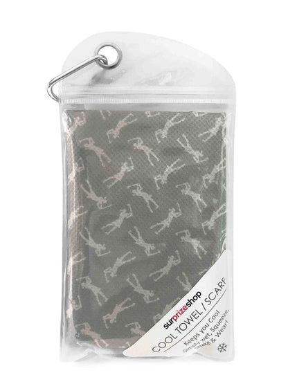 Lady Golfer Cool Scarf & Towel