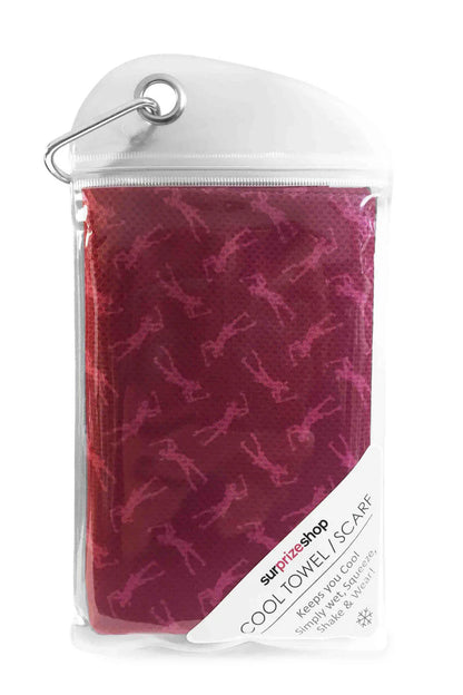 Lady Golfer Cool Scarf & Towel