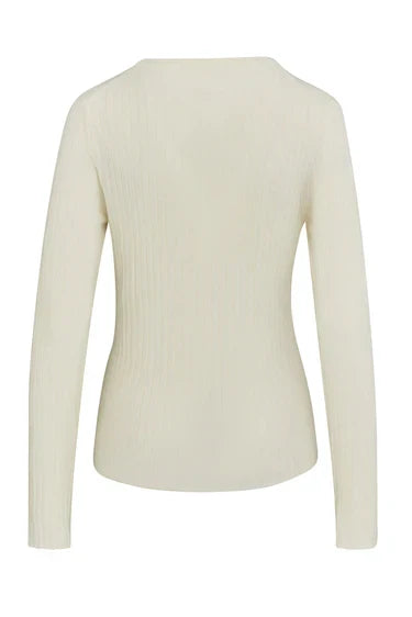 Swing Out Sister Claire Knitted Jumper in Cream