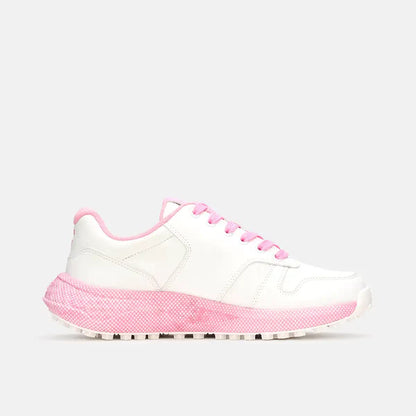 Duca Del Cosma Saturnia Womens Golf Shoes in White & Pink