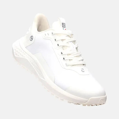 Duca Del Cosma Andiamo Womens Golf Shoes in White & Cream