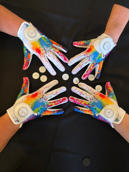 Golf Birdie Boutique Retro Golf Glove
