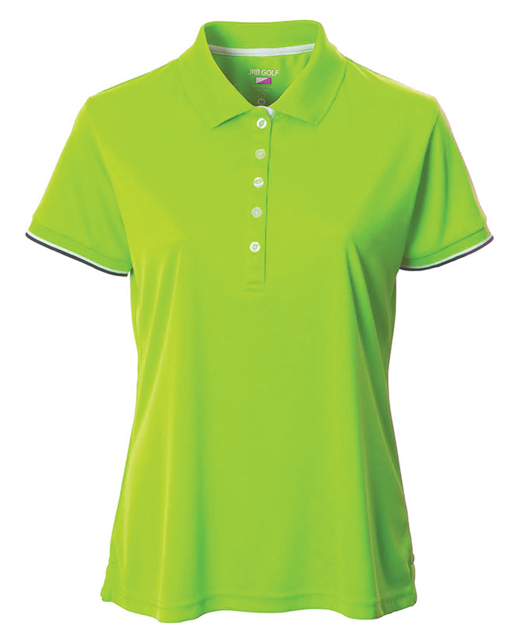 JRB Ladies Short Sleeve Pique Polo Top