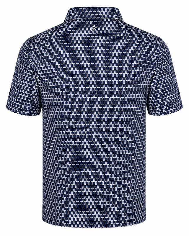 Jamie Pique Polo Navy