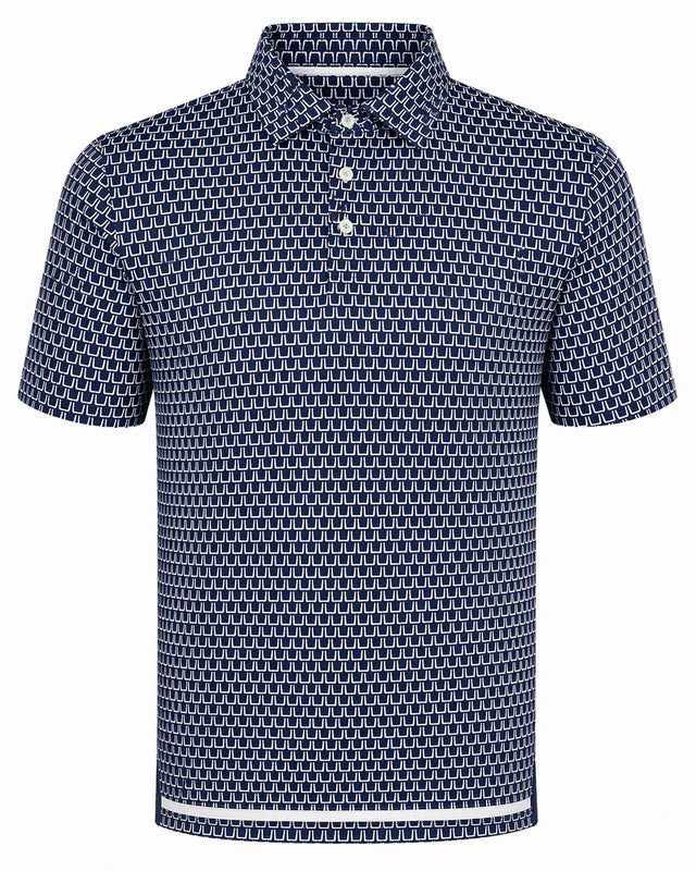 Jamie Pique Polo Navy