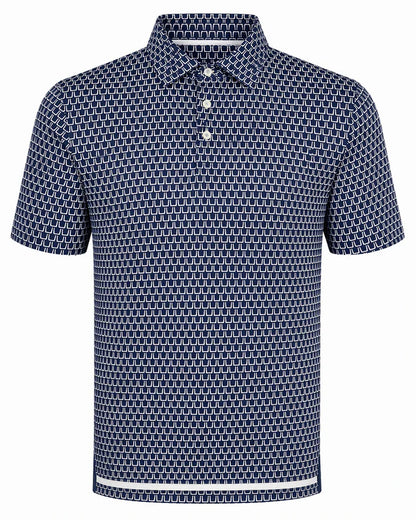 Jamie Pique Polo Navy