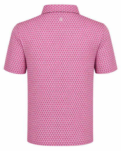 Jamie Pique Polo Super Pink