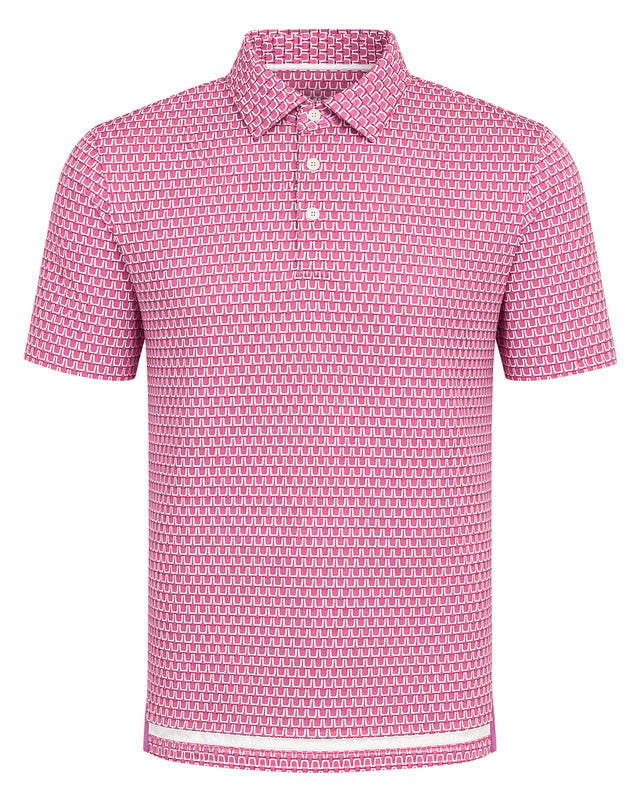 Jamie Pique Polo Super Pink