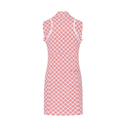 Swing out Sister Jane Sleeveless Dress in Lush Pink