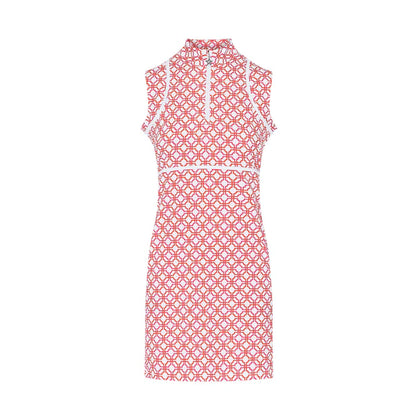 Swing out Sister Jane Sleeveless Dress in Lush Pink