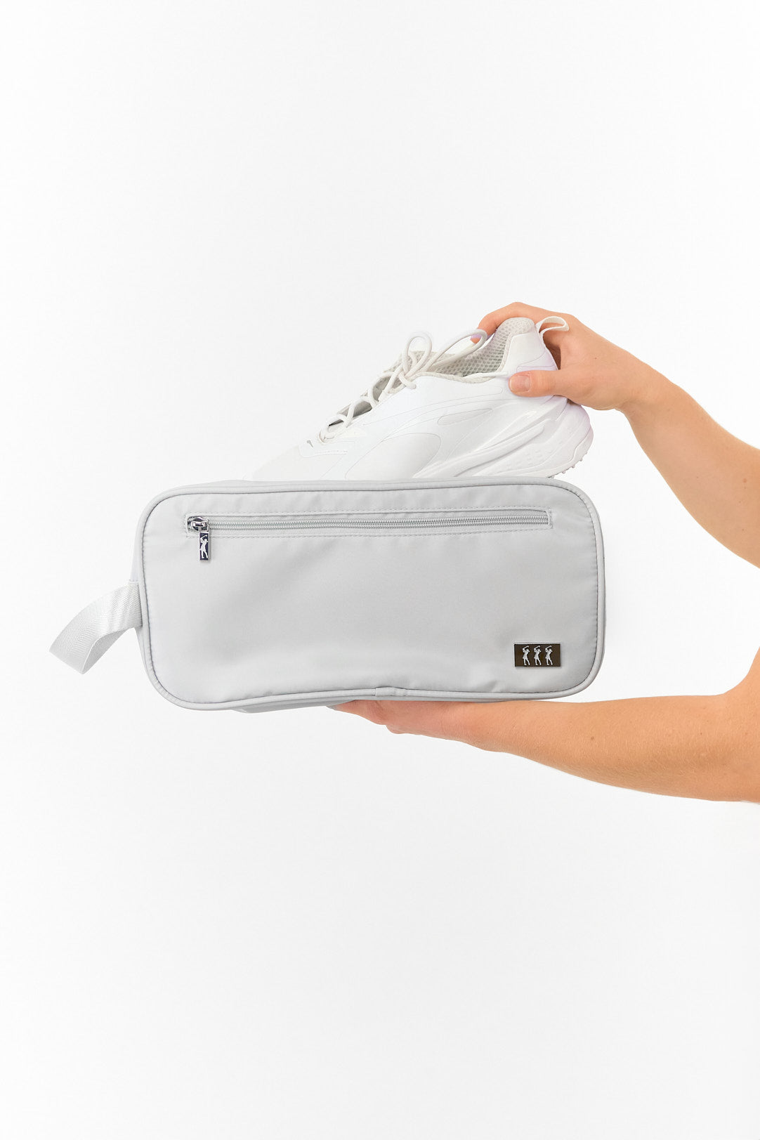 Silver Surprize Shoe Bag