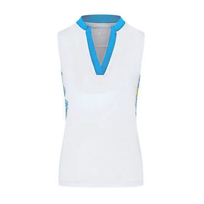 Swing out Sister Lara  Sleeveless Polo
