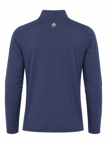Luke 1/4 Zip Mid Layer Navy