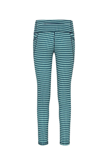 Swing out Sister Mandy Full Stretch Leggings in Aquatic Awe