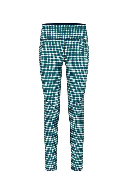 Swing out Sister Mandy Full Stretch Leggings in Aquatic Awe