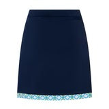 Swing Out Sister Milly Skort with Emerald Trim