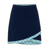 Swing Out Sister Milly Skort with Emerald Trim