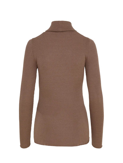 Nia Ribbed Roll Neck