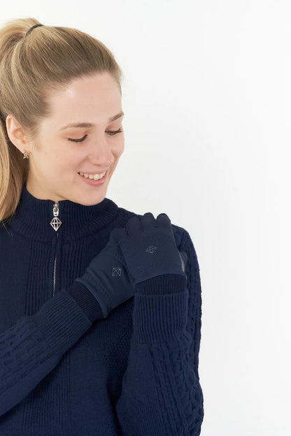 Navy Winter Golf Gloves