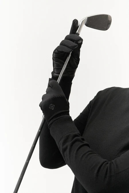 Black Winter  Golf Gloves