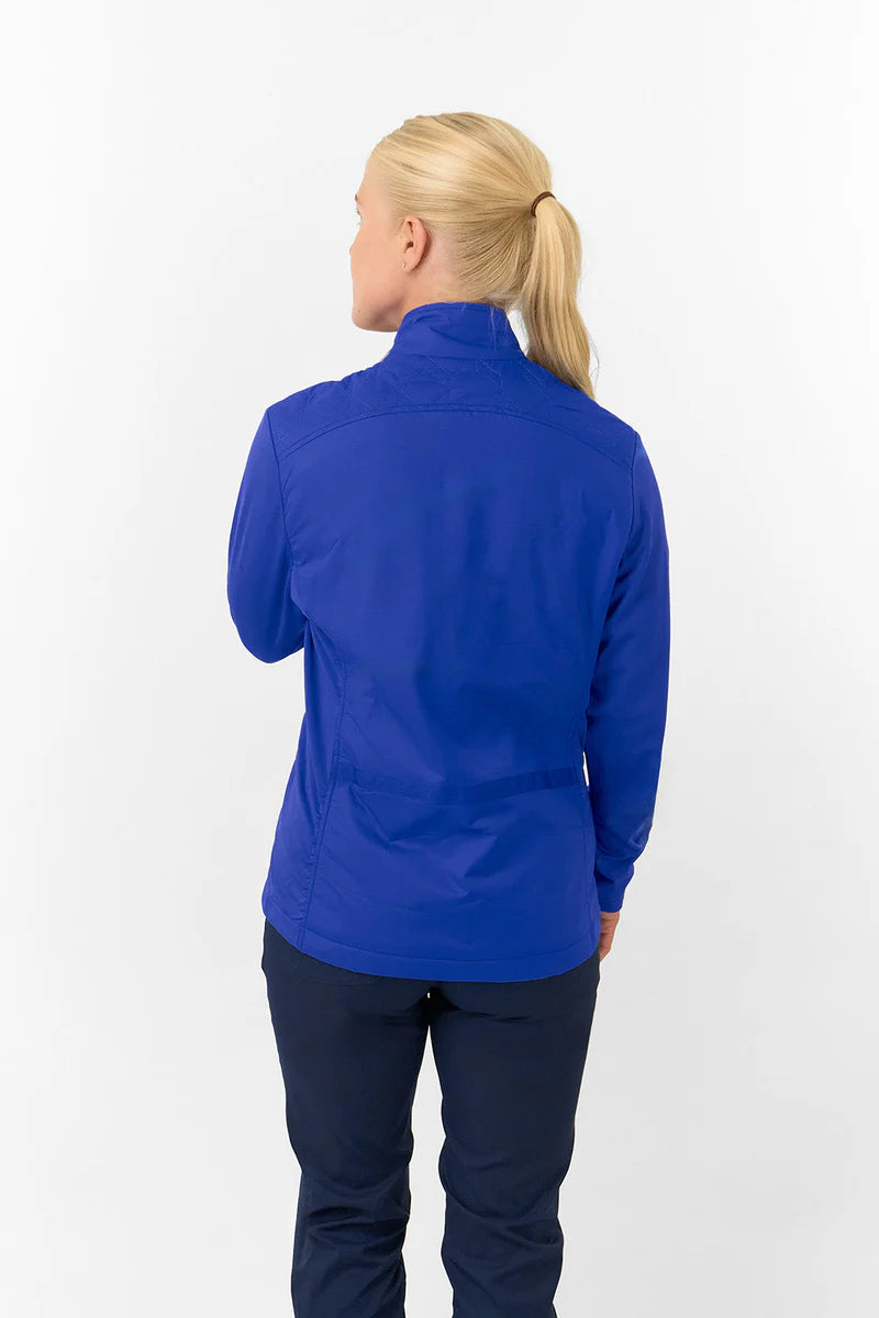 Pure Irina Long Sleeve Padded Jacket in Bluebell