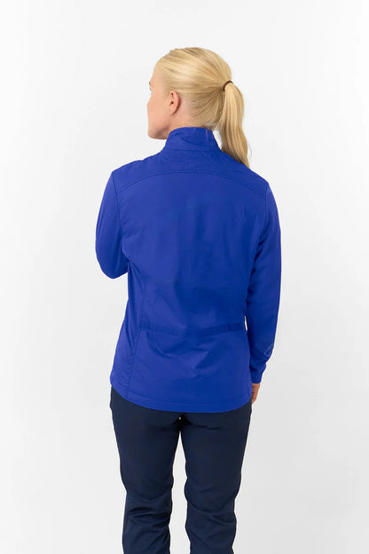 Pure Irina Long Sleeve Padded Jacket in Bluebell